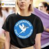 Friedensfhig Statt Kriegstchtig Bird T Shirt