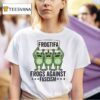 Frogtifa Frogs Against Fascism Protest Democracy Green T Shirt
