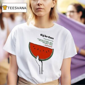Gig For Gaza Troxy London Watermelon T Shirt