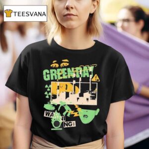 Green Day Warning Power Plan T Shirt