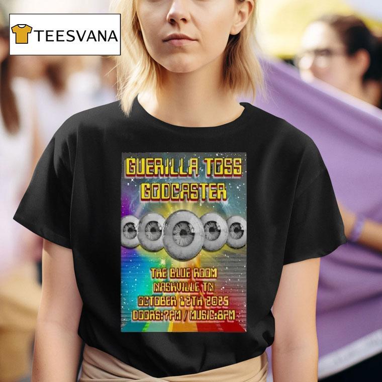 Guerilla Toss October Nashville Tour T Shirt