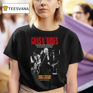 Guns N Roses Oct Estadio Huracan In Buenos Aires Argentina T Shirt