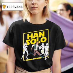 Han Solo Corner Forward Star Wars T Shirt