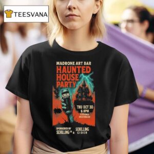 Haunted House Party Oct Costumes Encouraged T Shirt