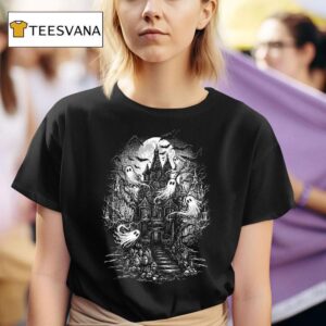 Haunted Treehouse Halloween T Shirt