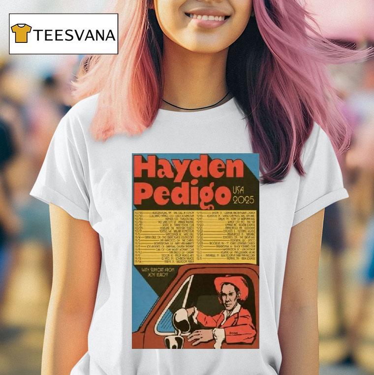 Hayden Pedigo Usa Tour T Shirt