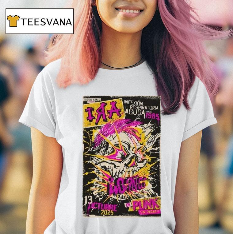 I R A Punk Festival Altavoz Oct T Shirt
