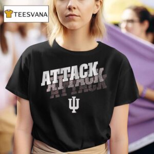 Indiana Football Attack Attack Attack T Shirt