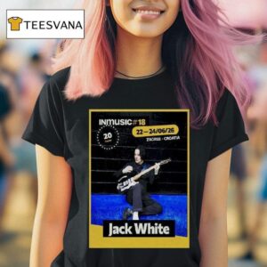 Jack White Zagreb Croatia June T Shirt