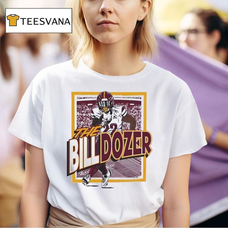 Jacory Croskey Merritt The Billdozer Washington Commanders Nfl Football T Shirt