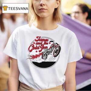 James And The Cold Gun Cut The Breaks Motor T Shirt