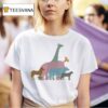 Jane David Wearing Animals T Shirt