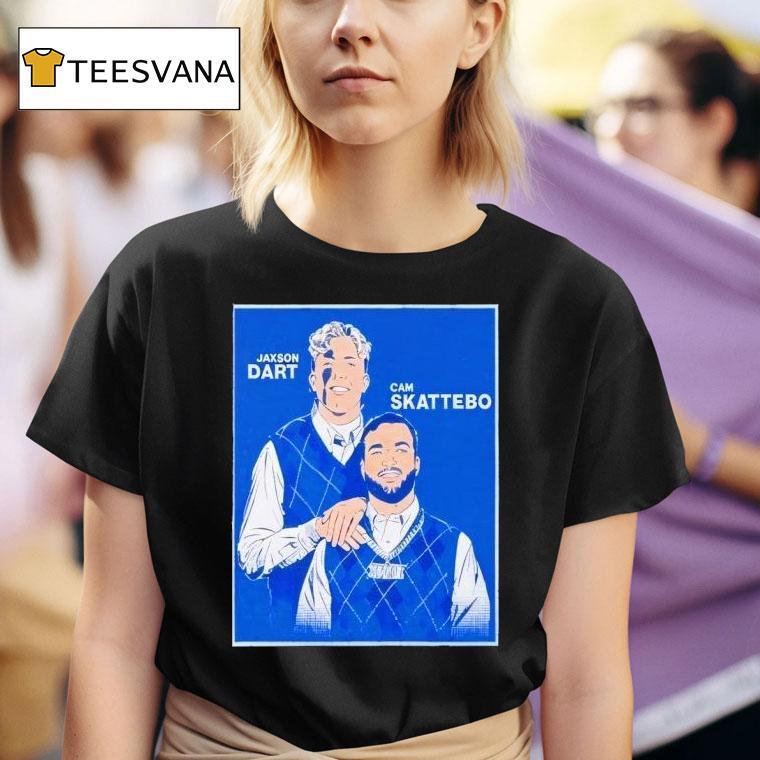 Jaxson Dart Cam Skattebo Step Brothers Family Portrai T Shirt