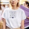Jaxson Dart New York Giants Tonal Name And Number Signature T Shirt
