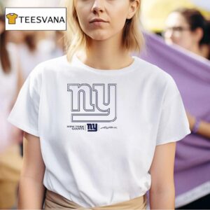 Jaxson Dart New York Giants Tonal Name And Number Signature T Shirt