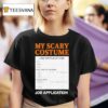 Job Application Funny Scary Halloween Costume Trick Or Trea T Shirt