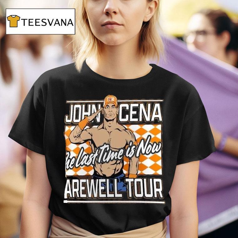 John Cena Farewell Tour Knoxville T Shirt