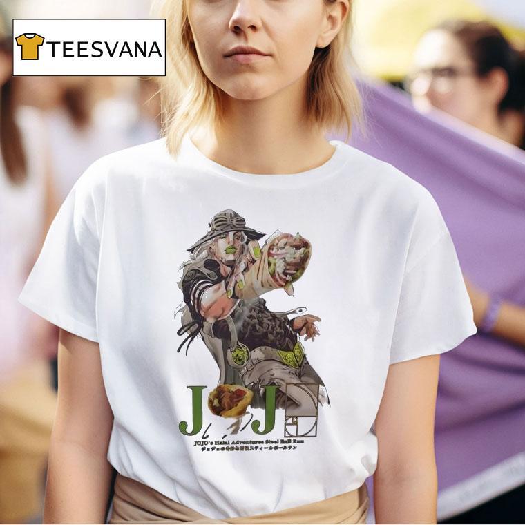 Jojo S Gyro Zeppeli Meme Tacos T Shirt