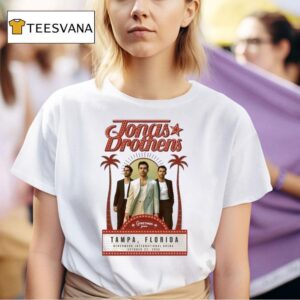 Jonas Brothers Tour Tampa Fl Oct T Shirt