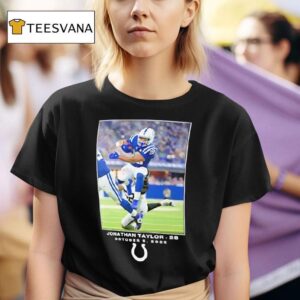 Jonathan Taylor Indianapolis Colts Nfl October Th Graphic T Shirt