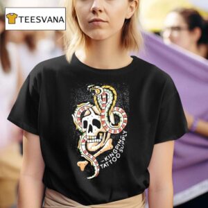 Kingpin Tattoo Supply Year Of The Snake Skull T Shirt