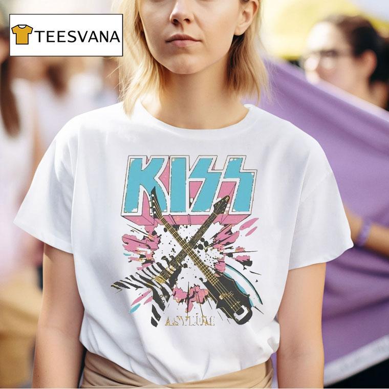 Kiss Asylum Guitars T Shirt