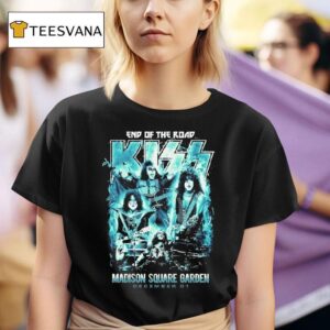 Kiss End Of The Road Madision Square Garden December T Shirt