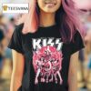 Kiss End Of The Road Red Lightning T Shirt