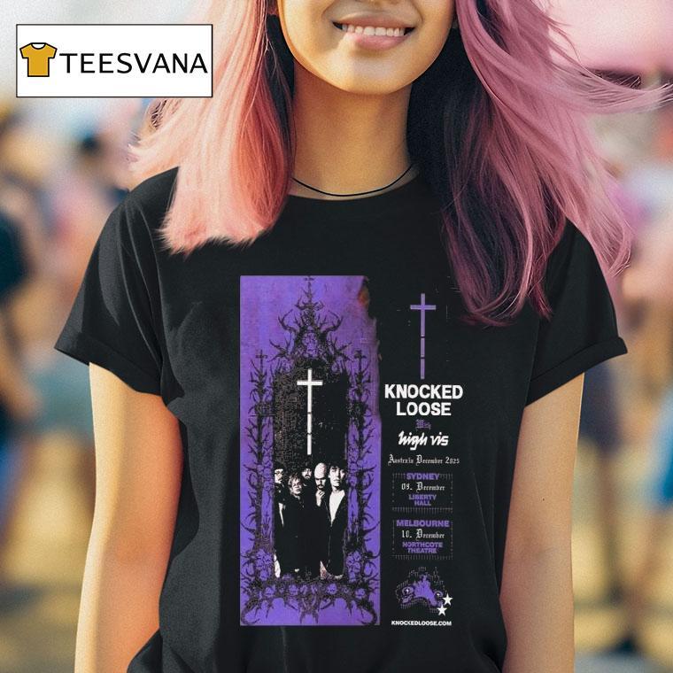 Knocked Loose Australia December T Shirt