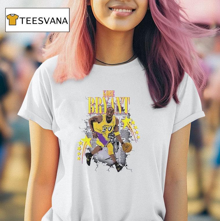 Kobe Bryant Los Angeles Lakers Win It All Pose T Shirt