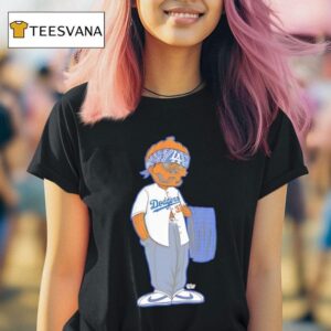 La Dodgers Halloween Pumpkin Homie Character T Shirt