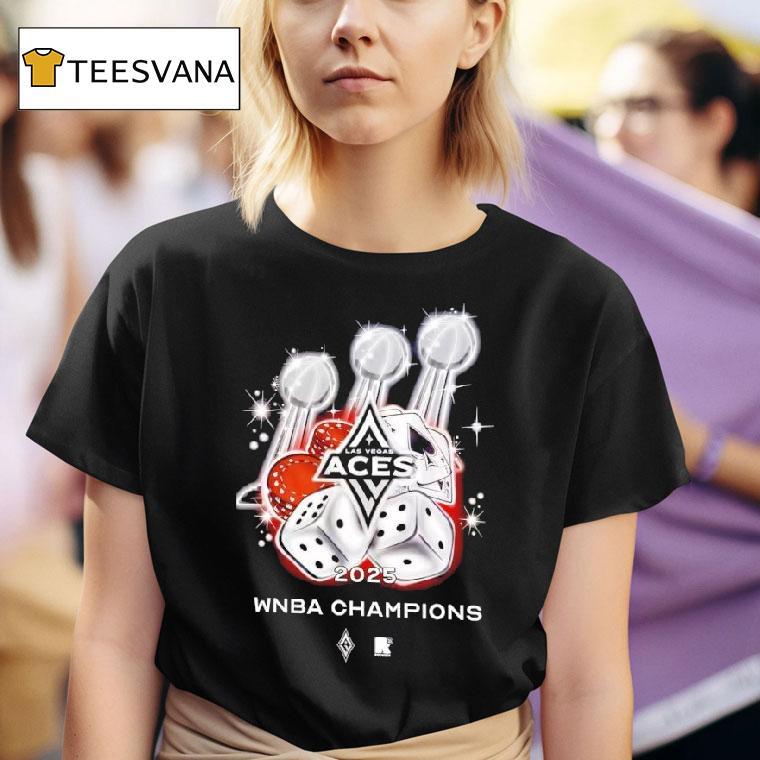Las Vegas Aces Round Three Time Wnba Champions T Shirt