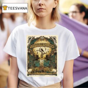 Leftover Salmon Baltimore Maryland Event Halloween At Nevermore Hall On October And November T Shirt