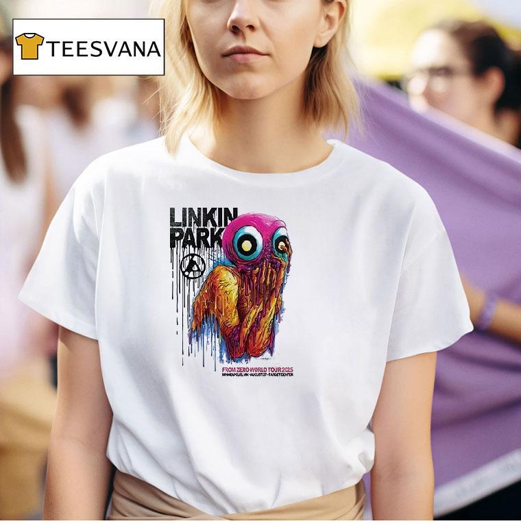 Linkin Park From Zero World Tour Minneapolis Ar T Shirt