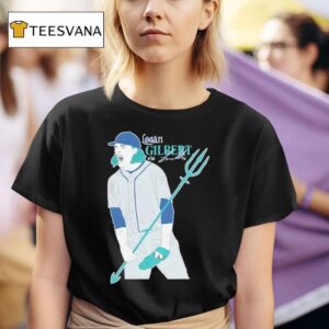 Logan Gilbert Trident Seattle Mariners Signature T Shirt