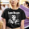 Long Beach Never Dies Skeleton T Shirt