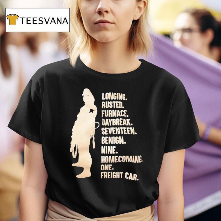 Longing Rusted Furnace Daybreak Sevenn Benign Nine Homecoming One Freight Car T Shirt