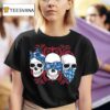 Los Angeles Dodgers Skull Mask T Shirt