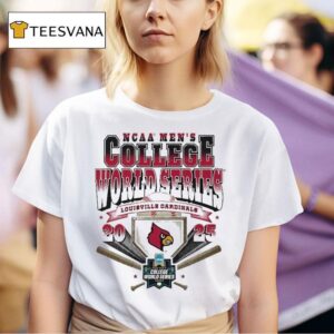 Louisville Cardinals Baseball Ncaa Men S College World Series T Shirt