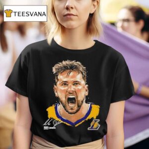 Luka Doncic Los Angeles Laker Signature T Shirt