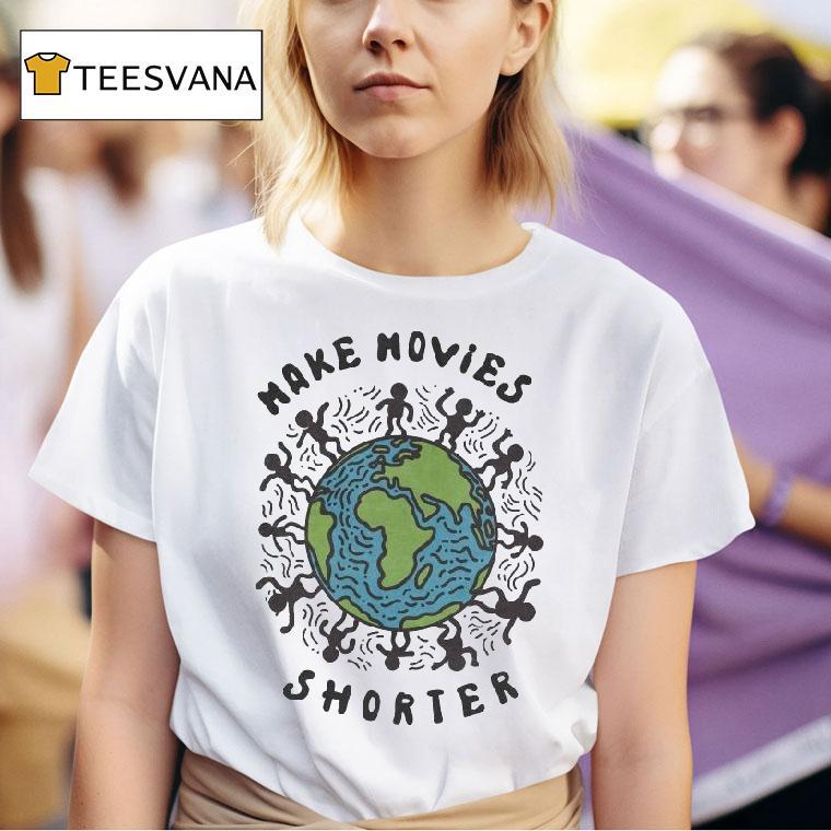 Make Movies Shorter Save The Plane T Shirt