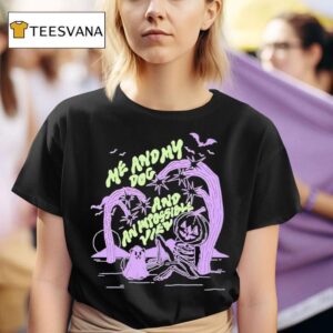 Me And My Dog And An Impossible View Halloween T Shirt