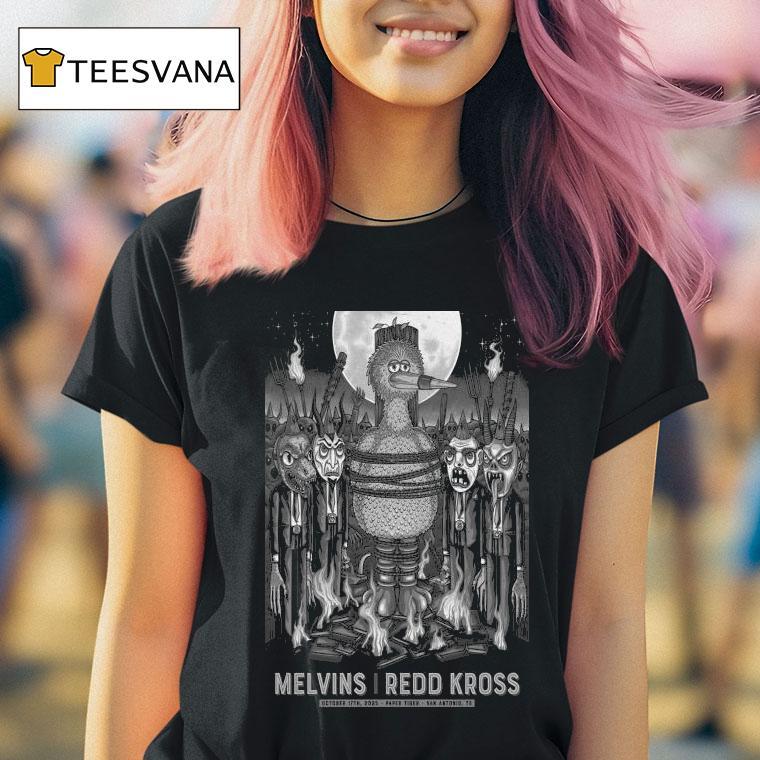 Melvins And Redd Kross Oct San Antonio Tour T Shirt