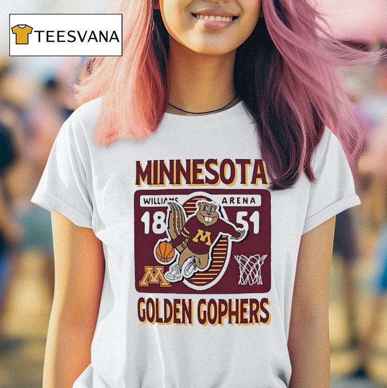 Minnesota Golden Gophers Basketball Williams Arena T Shirt