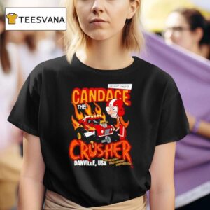 Monster Trucks Candace The Crusher Show T Shirt