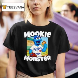 Mookie Monster Los Angeles Dodgers Mlb T Shirt