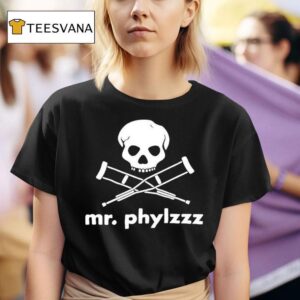 Mr Phylzzz Jackass Skull T Shirt