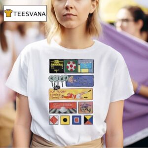 Mt Joy Top Rugby League Teams T Shirt