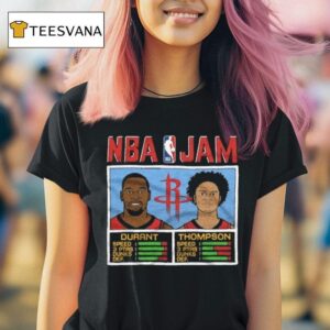 Nba Jam Rockets Durant And Thompson T Shirt