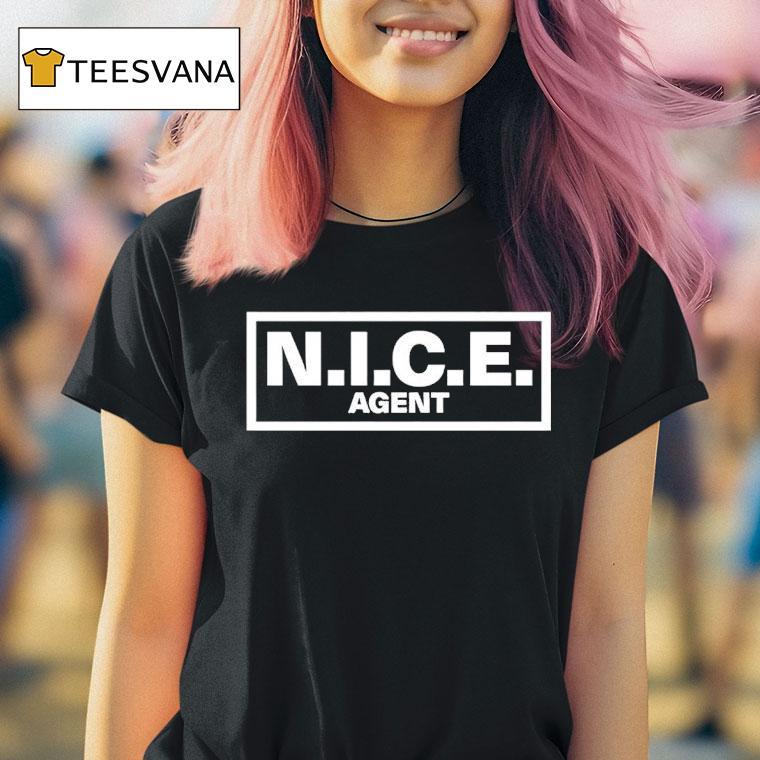Nice Agent Square Box T Shirt